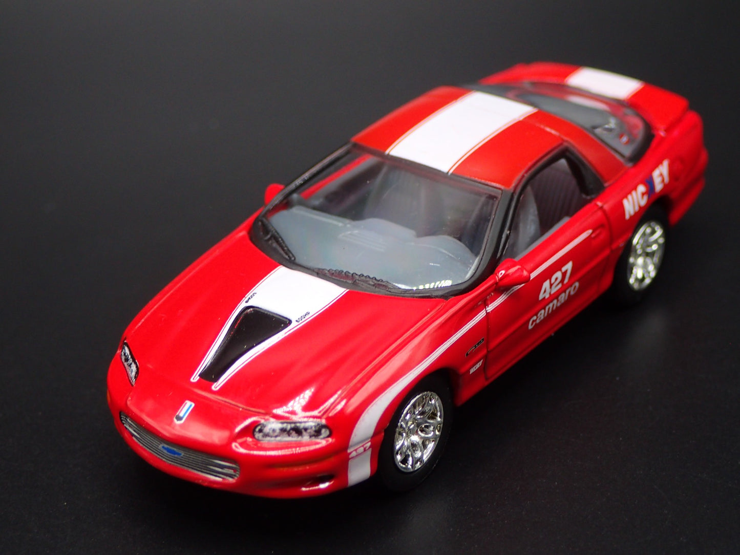 1993-2002 CHEVY CHEVROLET CAMARO ZL1 RED 1:64 SCALE DIORAMA DIECAST MODEL CAR