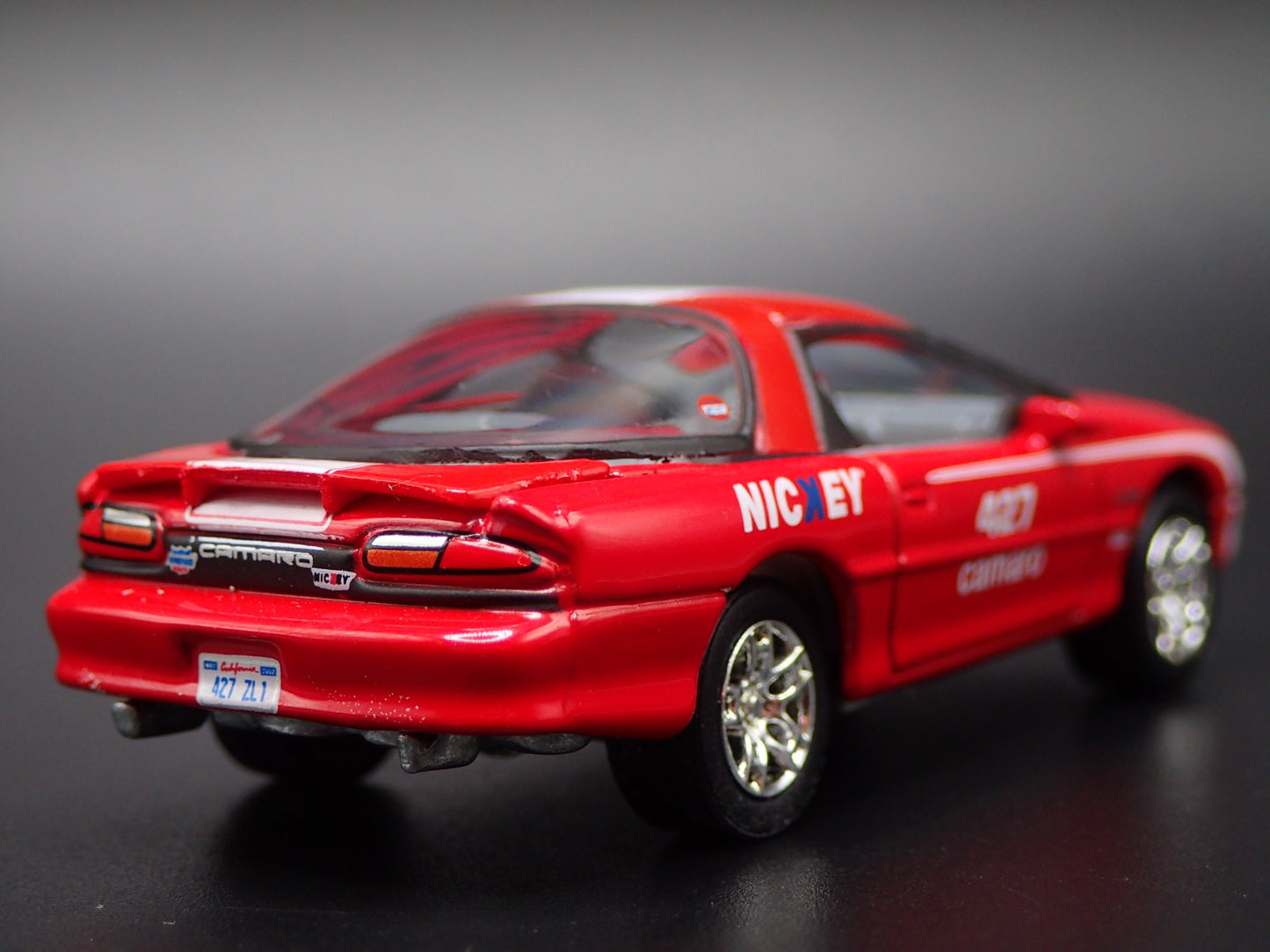 1993-2002 CHEVY CHEVROLET CAMARO ZL1 RED 1:64 SCALE DIORAMA DIECAST MODEL CAR