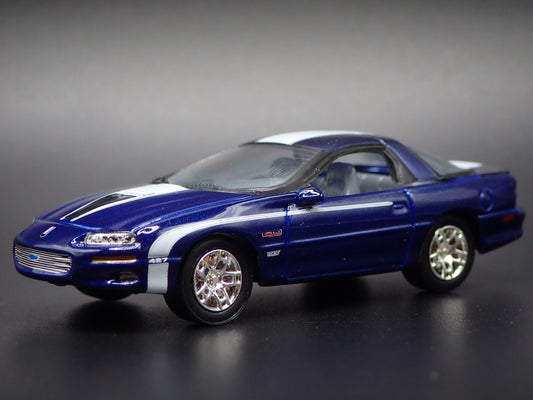 1993-2002 CHEVY CHEVROLET CAMARO ZL1 BLUE 1:64 SCALE DIORAMA DIECAST MODEL CAR