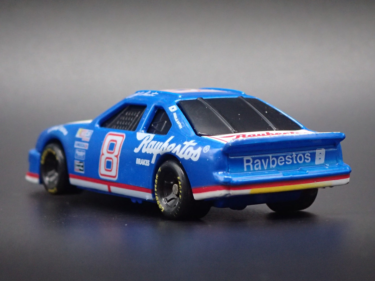 1994 94 FORD THUNDERBIRD 8 JEFF BURTON RAYBESTOS NASCAR 1:64 SCALE DIECAST CAR