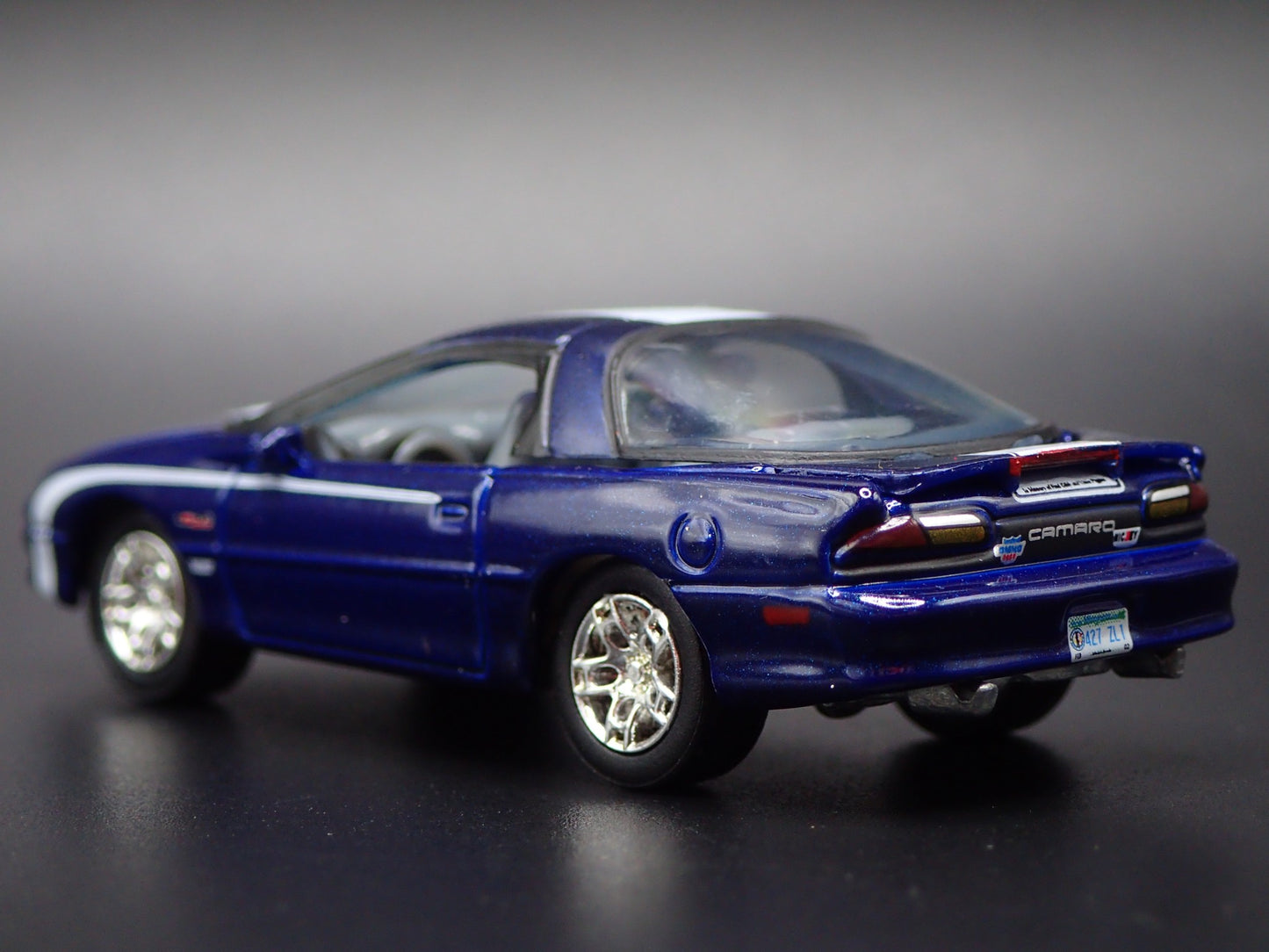 1993-2002 CHEVY CHEVROLET CAMARO ZL1 BLUE 1:64 SCALE DIORAMA DIECAST MODEL CAR