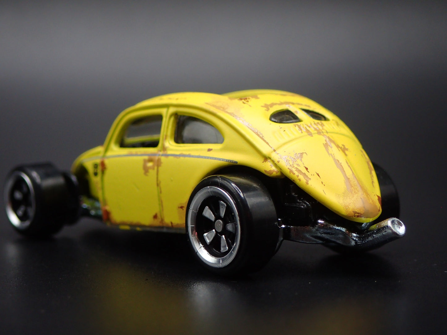 CUSTOM VW VOLKSWAGEN BEETLE BUG TRANSFORMER 1/64 SCALE DIORAMA DIECAST MODEL CAR