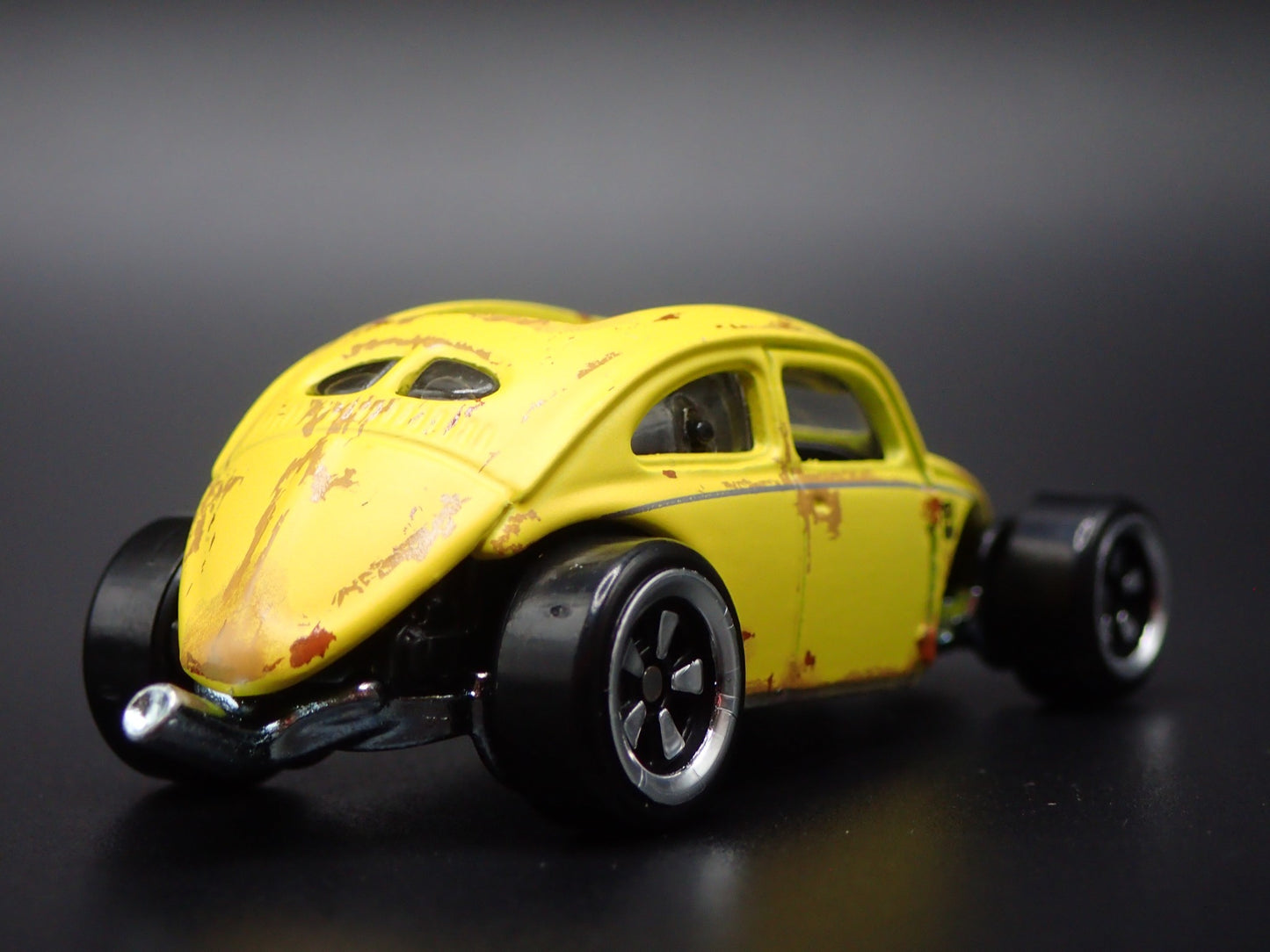 CUSTOM VW VOLKSWAGEN BEETLE BUG TRANSFORMER 1/64 SCALE DIORAMA DIECAST MODEL CAR