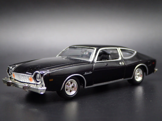 1975 75 AMC MATADOR BLACK 1:64 SCALE COLLECTIBLE DIORAMA DIECAST MODEL CAR