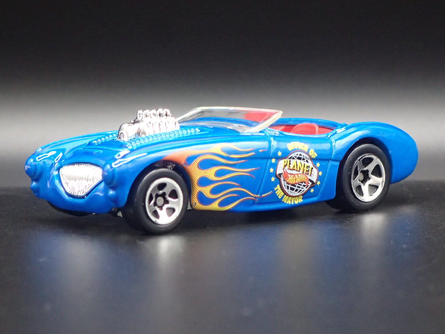 1953-1956 AUSTIN HEALEY ROADSTER CONVERTIBLE BLUE 1:64 SCALE DIECAST MODEL CAR