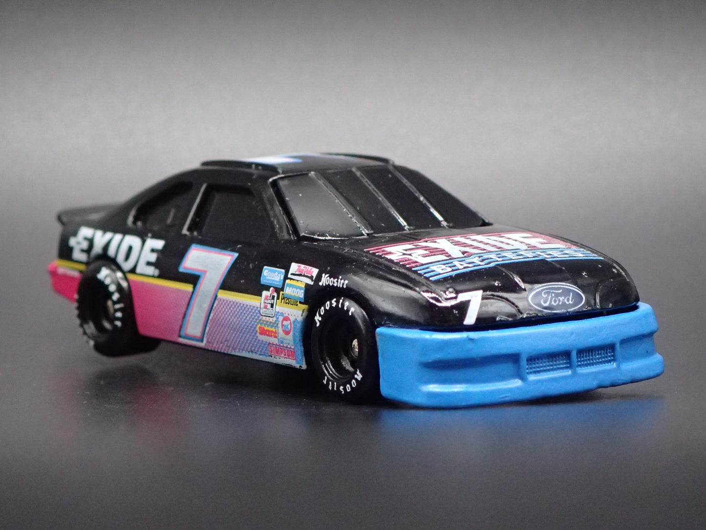 1994 94 FORD THUNDERBIRD 7 GEOFF BODINE NASCAR 1:64 SCALE DIECAST MODEL CAR