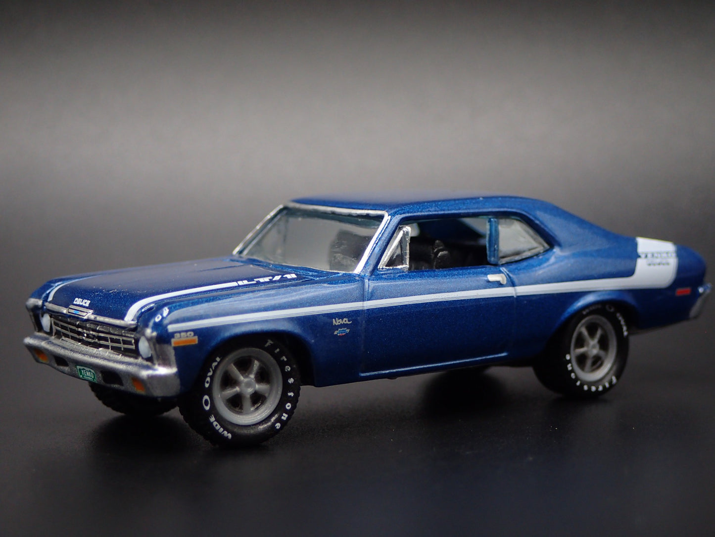 1970 70 CHEVY CHEVROLET NOVA YENKO DEUCE 1:64 SCALE DIORAMA DIECAST MODEL CAR