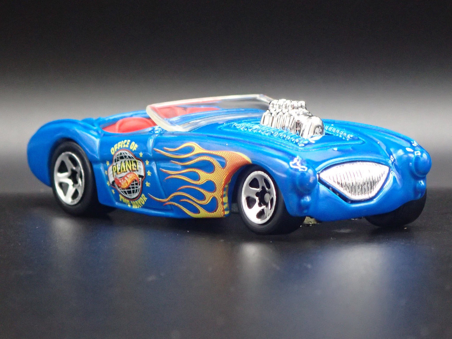 1953-1956 AUSTIN HEALEY ROADSTER CONVERTIBLE BLUE 1:64 SCALE DIECAST MODEL CAR