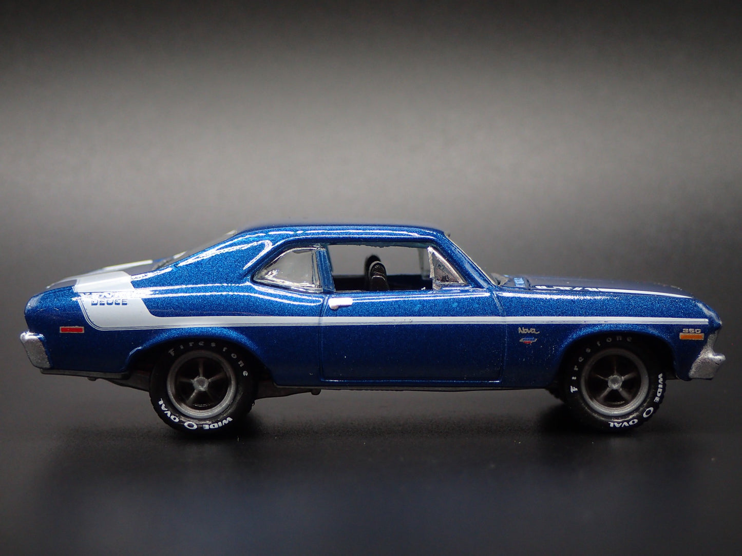 1970 70 CHEVY CHEVROLET NOVA YENKO DEUCE 1:64 SCALE DIORAMA DIECAST MODEL CAR