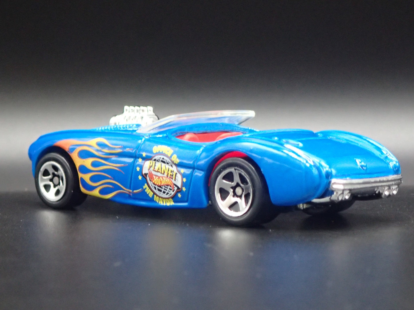 1953-1956 AUSTIN HEALEY ROADSTER CONVERTIBLE BLUE 1:64 SCALE DIECAST MODEL CAR