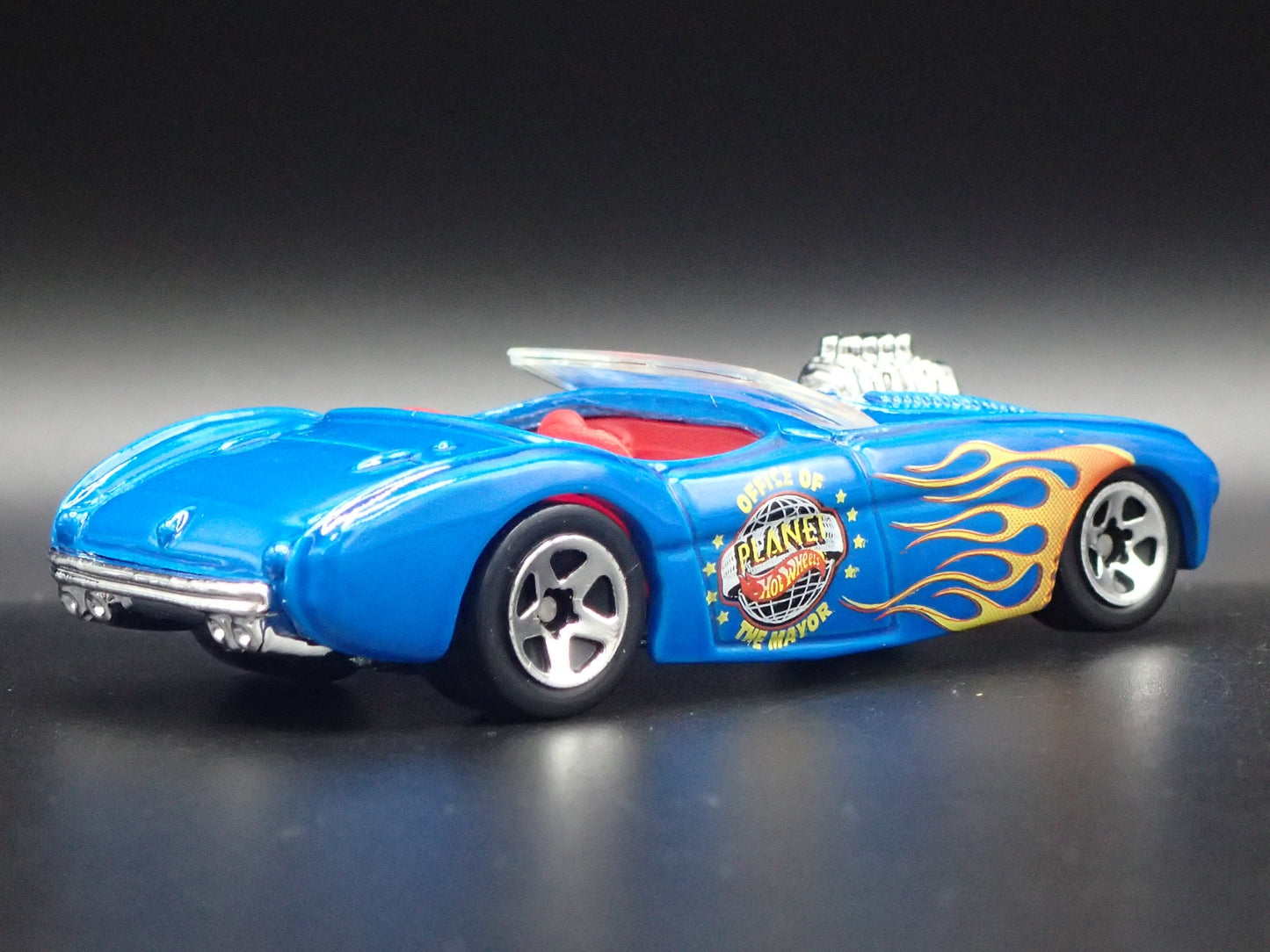 1953-1956 AUSTIN HEALEY ROADSTER CONVERTIBLE BLUE 1:64 SCALE DIECAST MODEL CAR