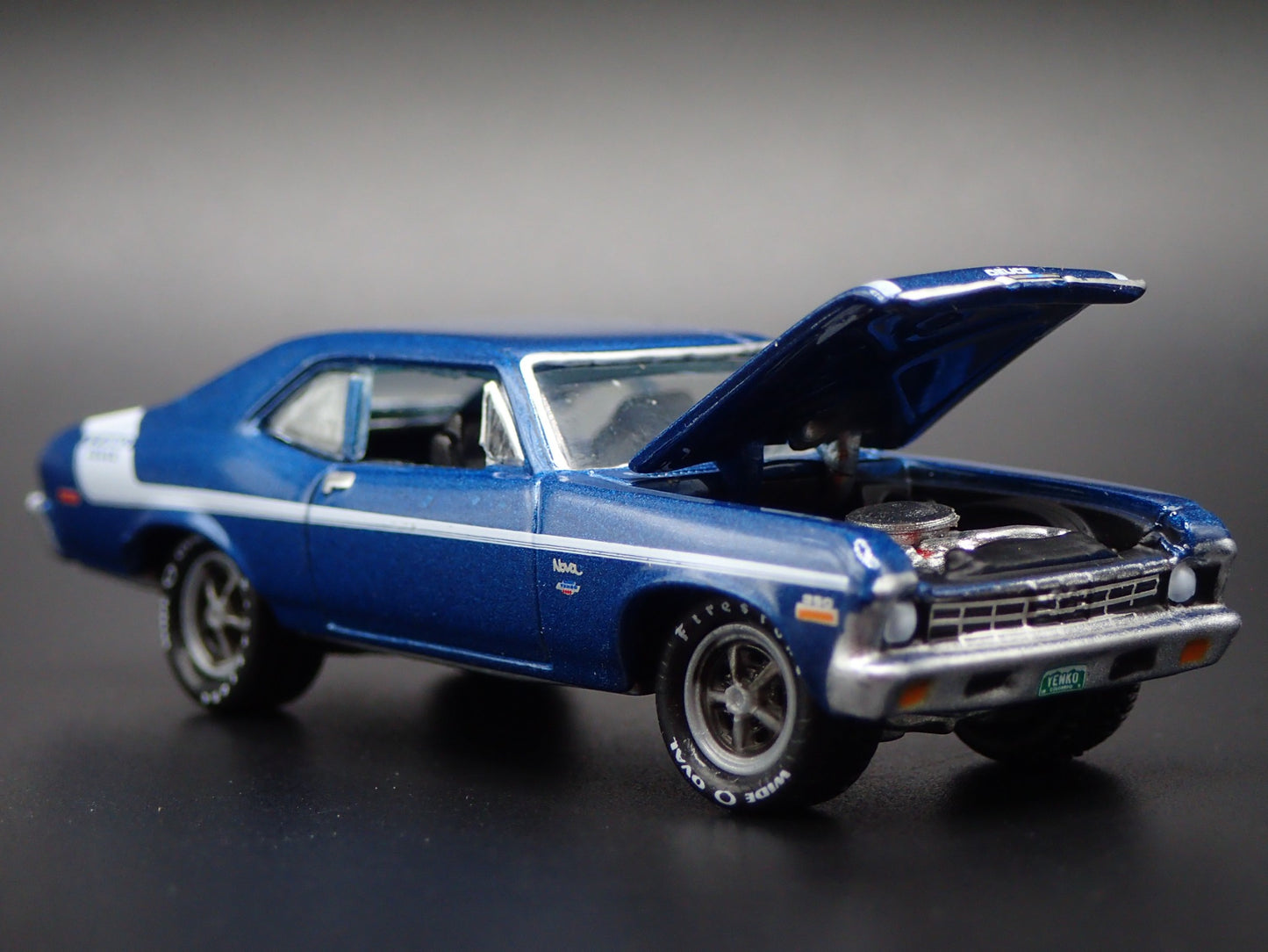 1970 70 CHEVY CHEVROLET NOVA YENKO DEUCE 1:64 SCALE DIORAMA DIECAST MODEL CAR