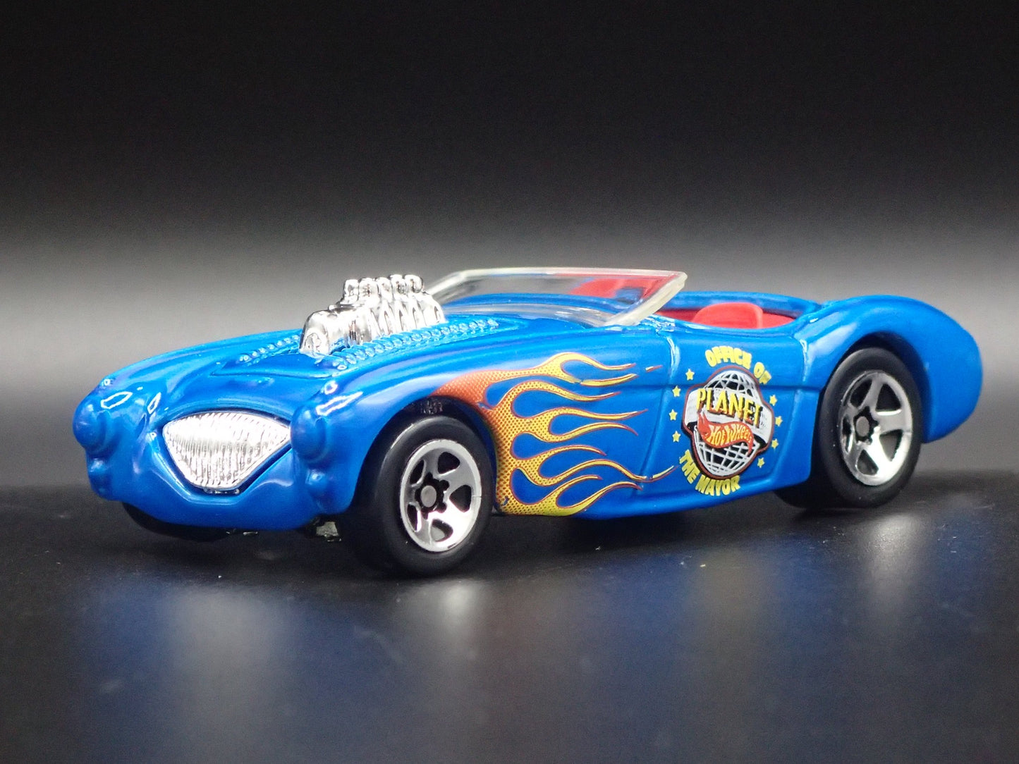 1953-1956 AUSTIN HEALEY ROADSTER CONVERTIBLE BLUE 1:64 SCALE DIECAST MODEL CAR