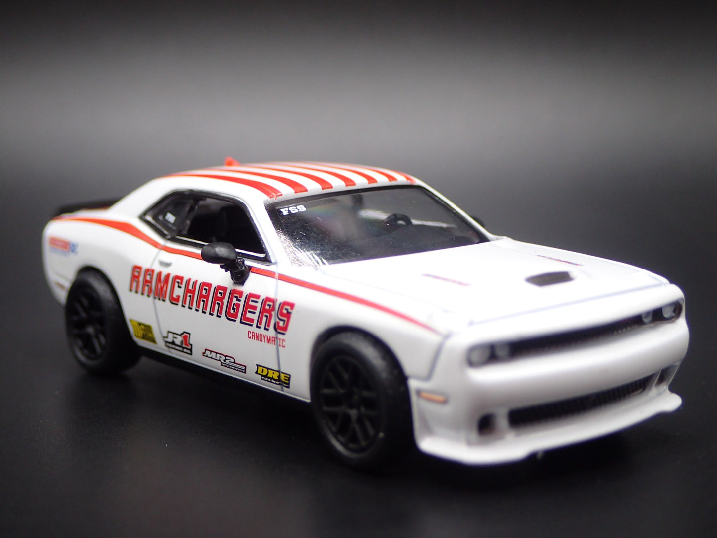 2008-2023 DODGE CHALLENGER SRT RAMCHARGERS NHRA 1:64 SCALE DIECAST MODEL CAR