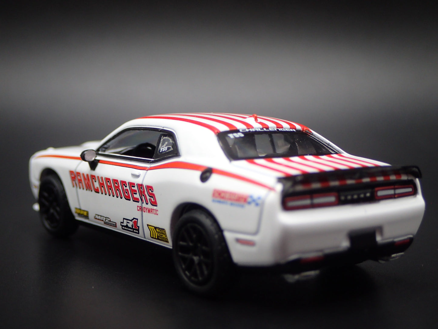 2008-2023 DODGE CHALLENGER SRT RAMCHARGERS NHRA 1:64 SCALE DIECAST MODEL CAR