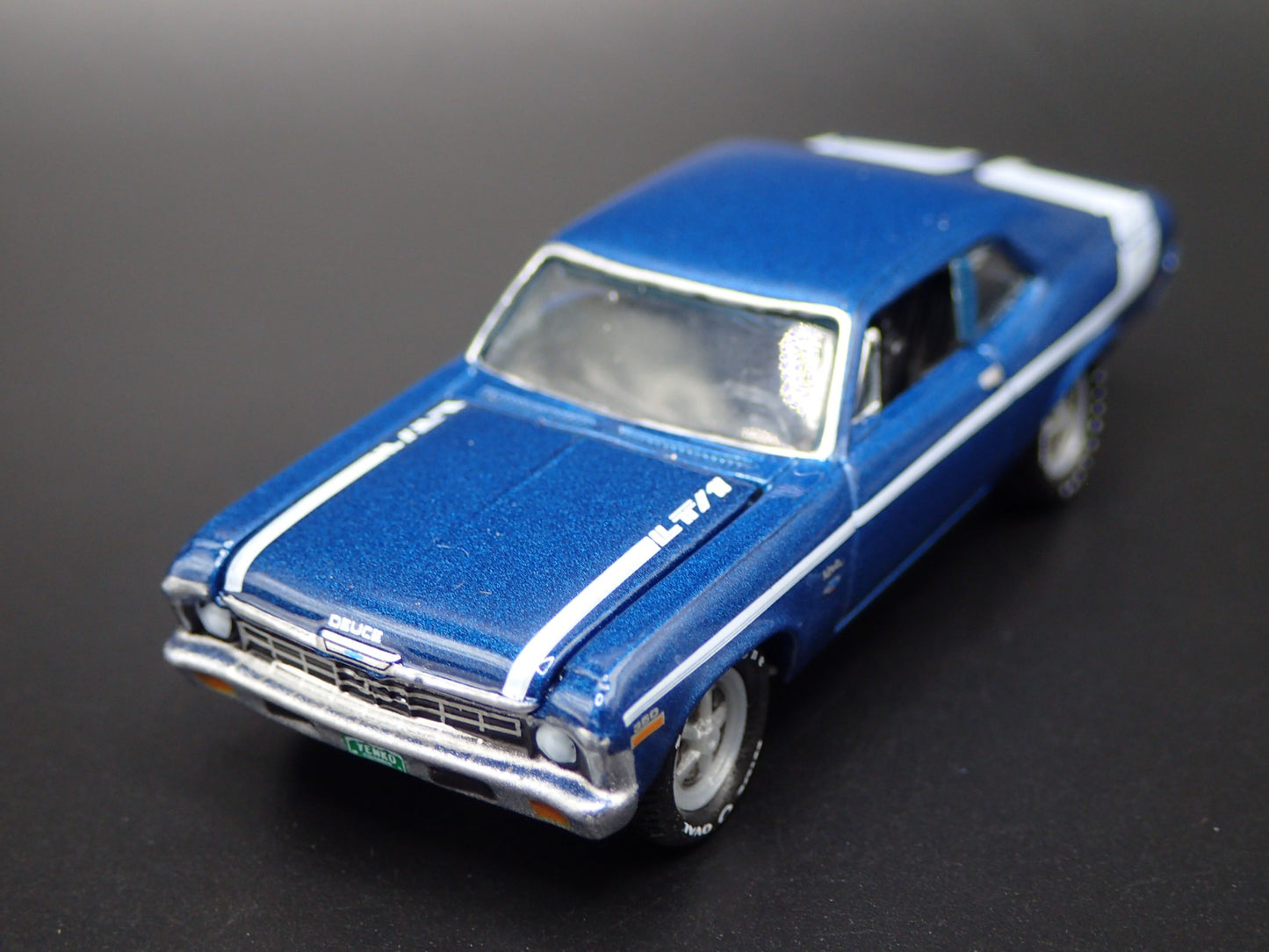 1970 70 CHEVY CHEVROLET NOVA YENKO DEUCE 1:64 SCALE DIORAMA DIECAST MODEL CAR