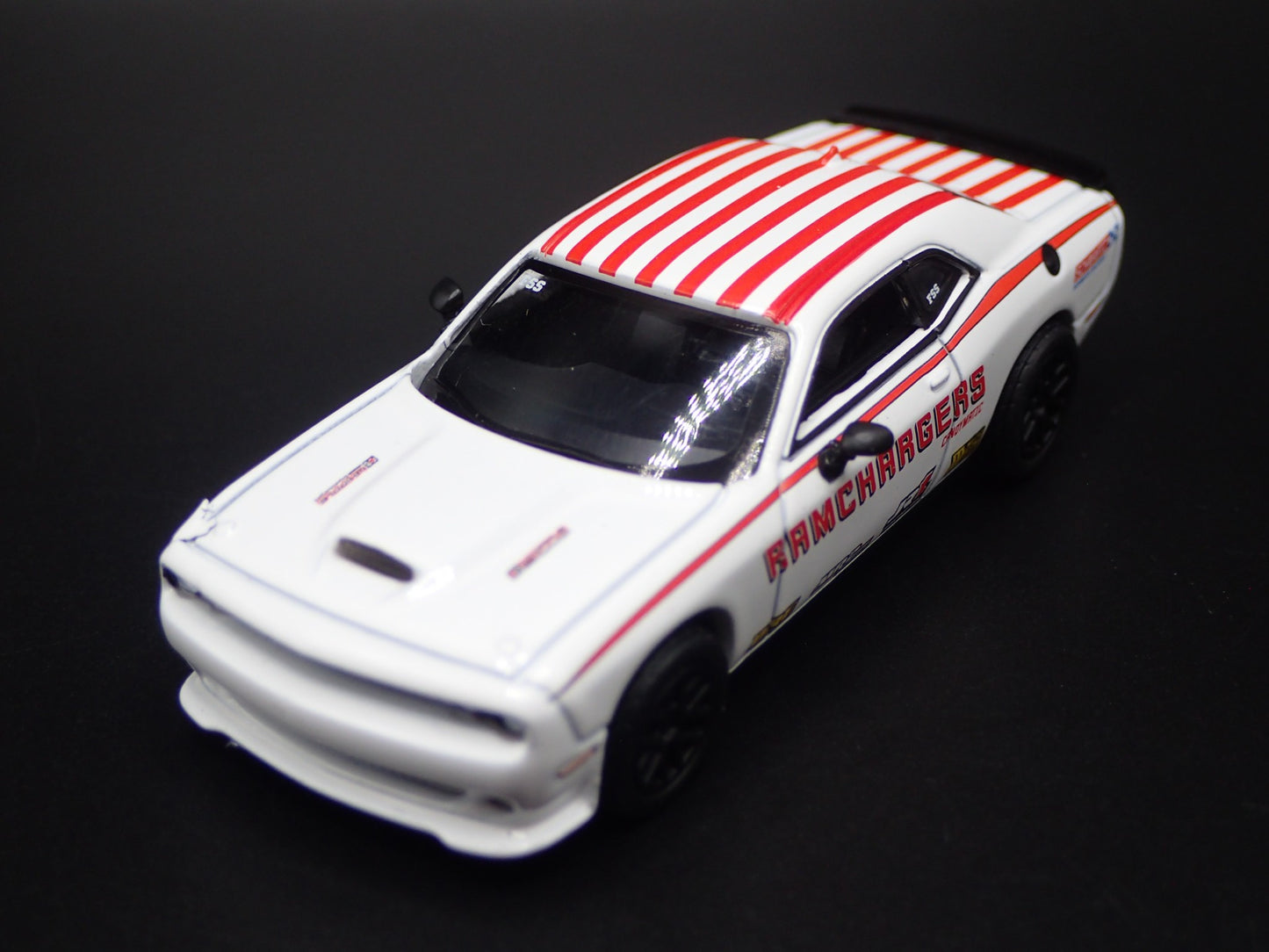 2008-2023 DODGE CHALLENGER SRT RAMCHARGERS NHRA 1:64 SCALE DIECAST MODEL CAR