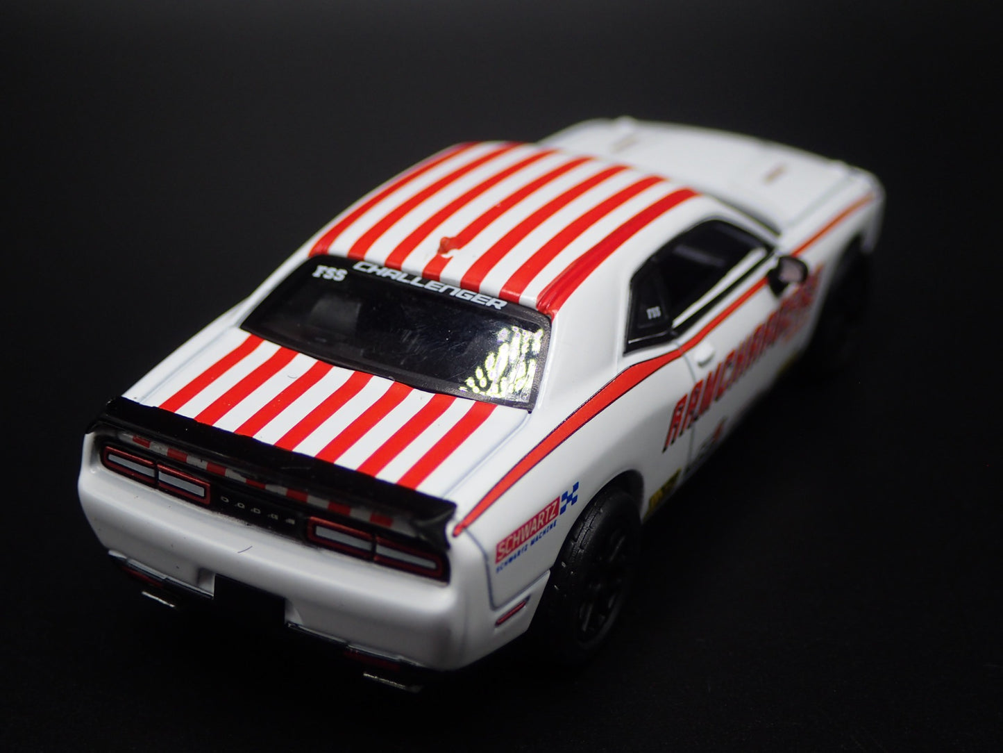 2008-2023 DODGE CHALLENGER SRT RAMCHARGERS NHRA 1:64 SCALE DIECAST MODEL CAR