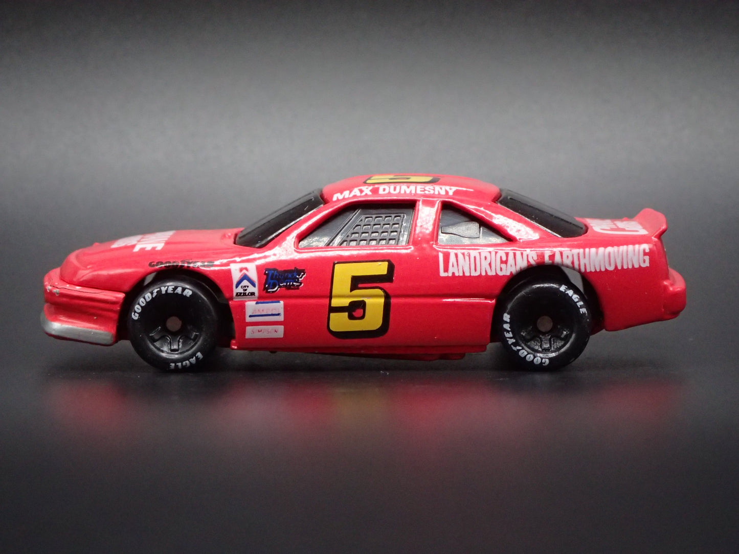 1991 91 PONTIAC GRAND PRIX 5 MAX DUMESNY NASCAR 1/64 SCALE DIECAST MODEL CAR