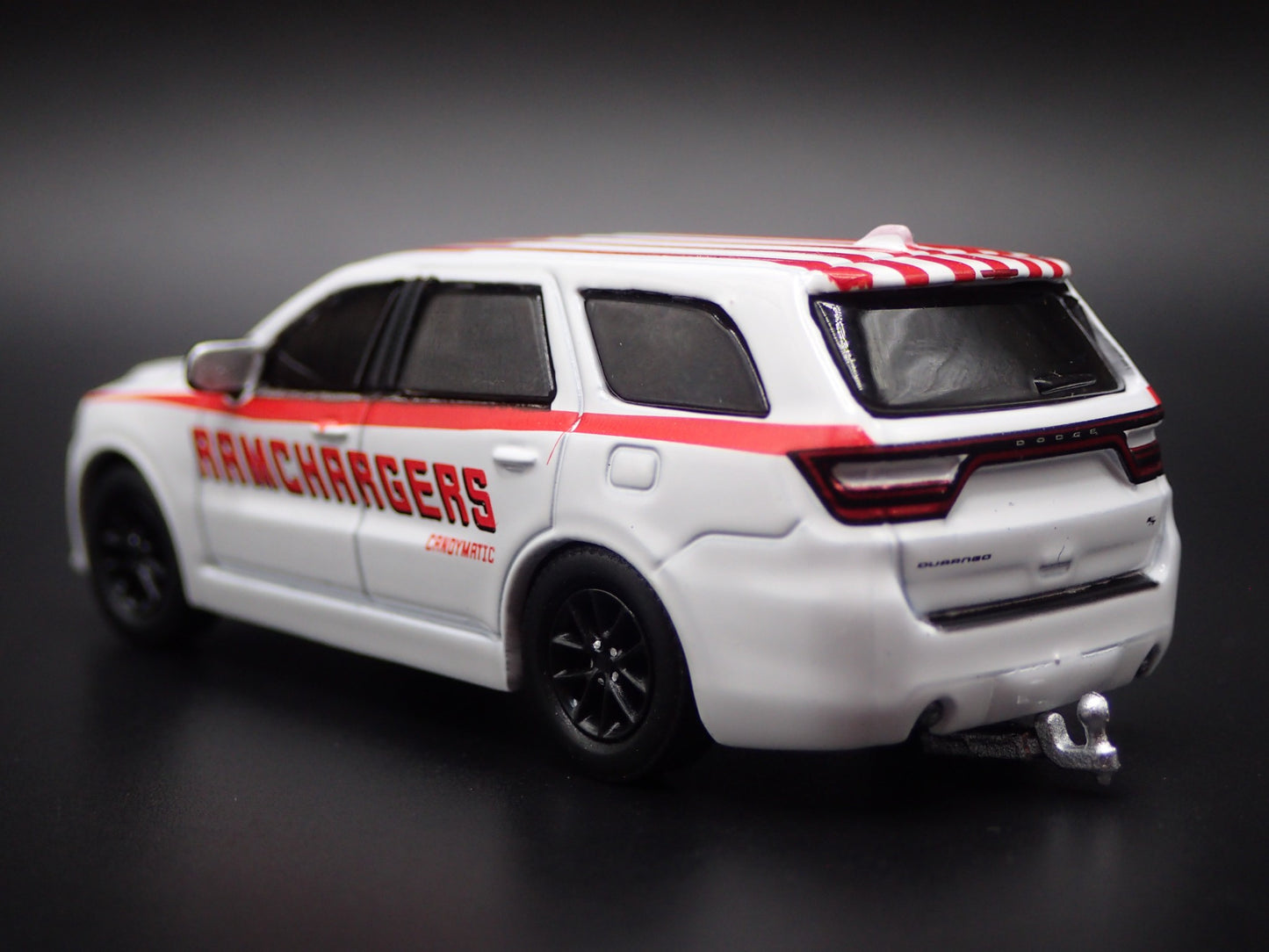 2011-2019 DODGE DURANGO SUV RAMCHARGERS w HITCH 1:64 SCALE DIECAST MODEL CAR