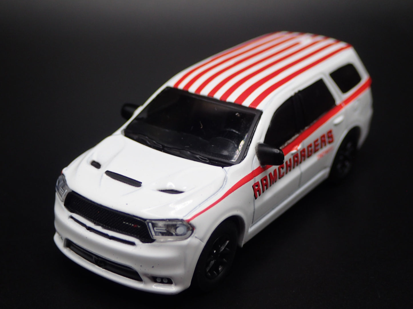 2011-2019 DODGE DURANGO SUV RAMCHARGERS w HITCH 1:64 SCALE DIECAST MODEL CAR