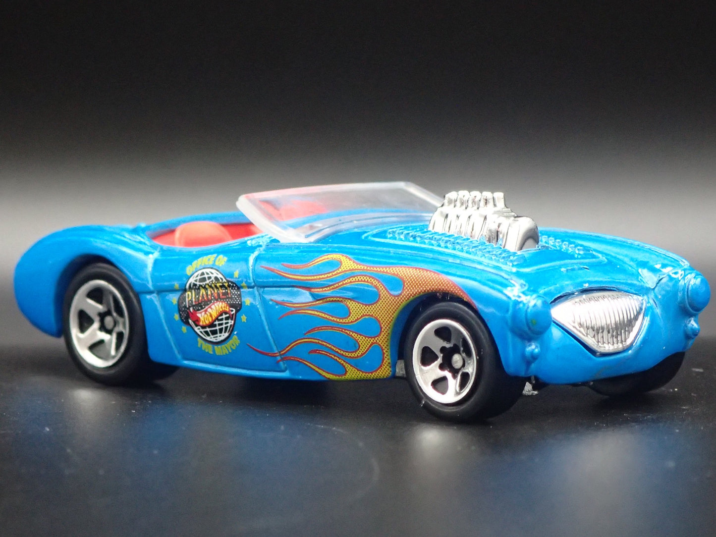 1953-1956 AUSTIN HEALEY ROADSTER CONVERTIBLE BLUE 1:64 SCALE DIECAST MODEL CAR