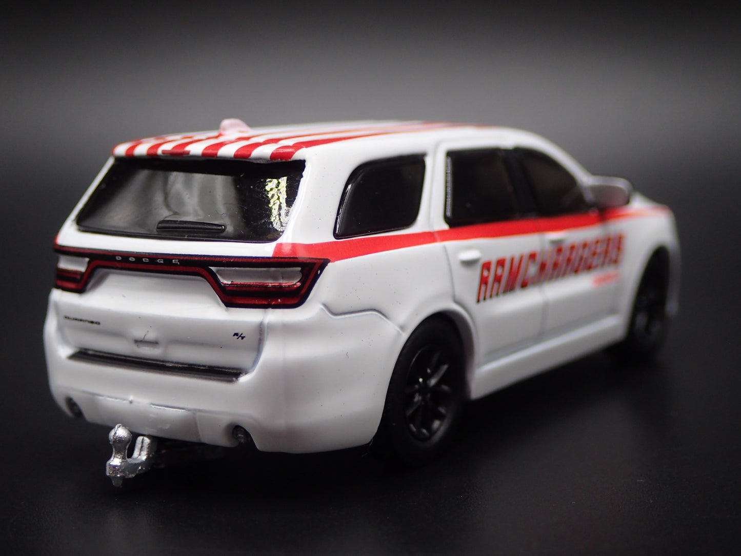 2011-2019 DODGE DURANGO SUV RAMCHARGERS w HITCH 1:64 SCALE DIECAST MODEL CAR