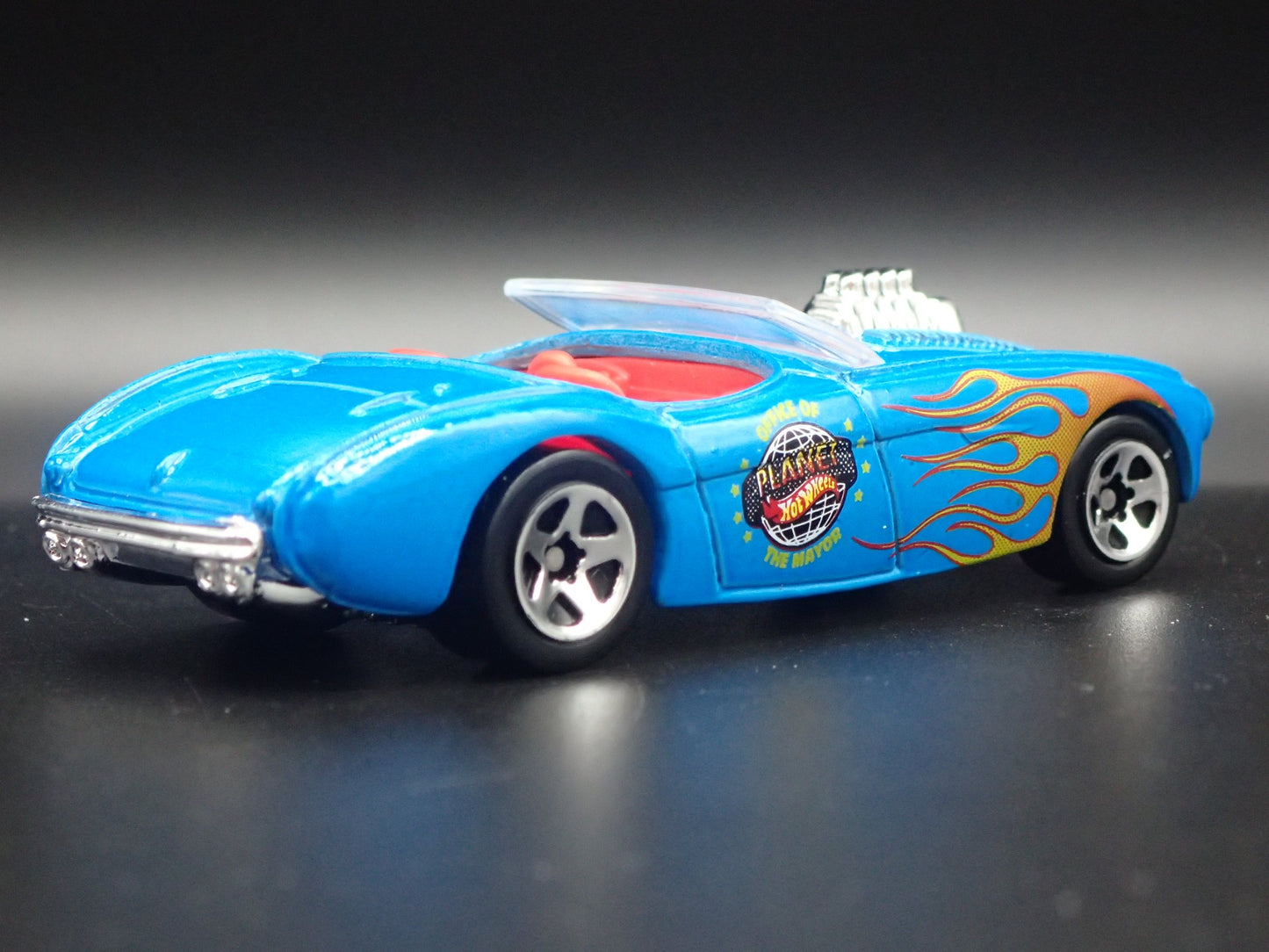 1953-1956 AUSTIN HEALEY ROADSTER CONVERTIBLE BLUE 1:64 SCALE DIECAST MODEL CAR