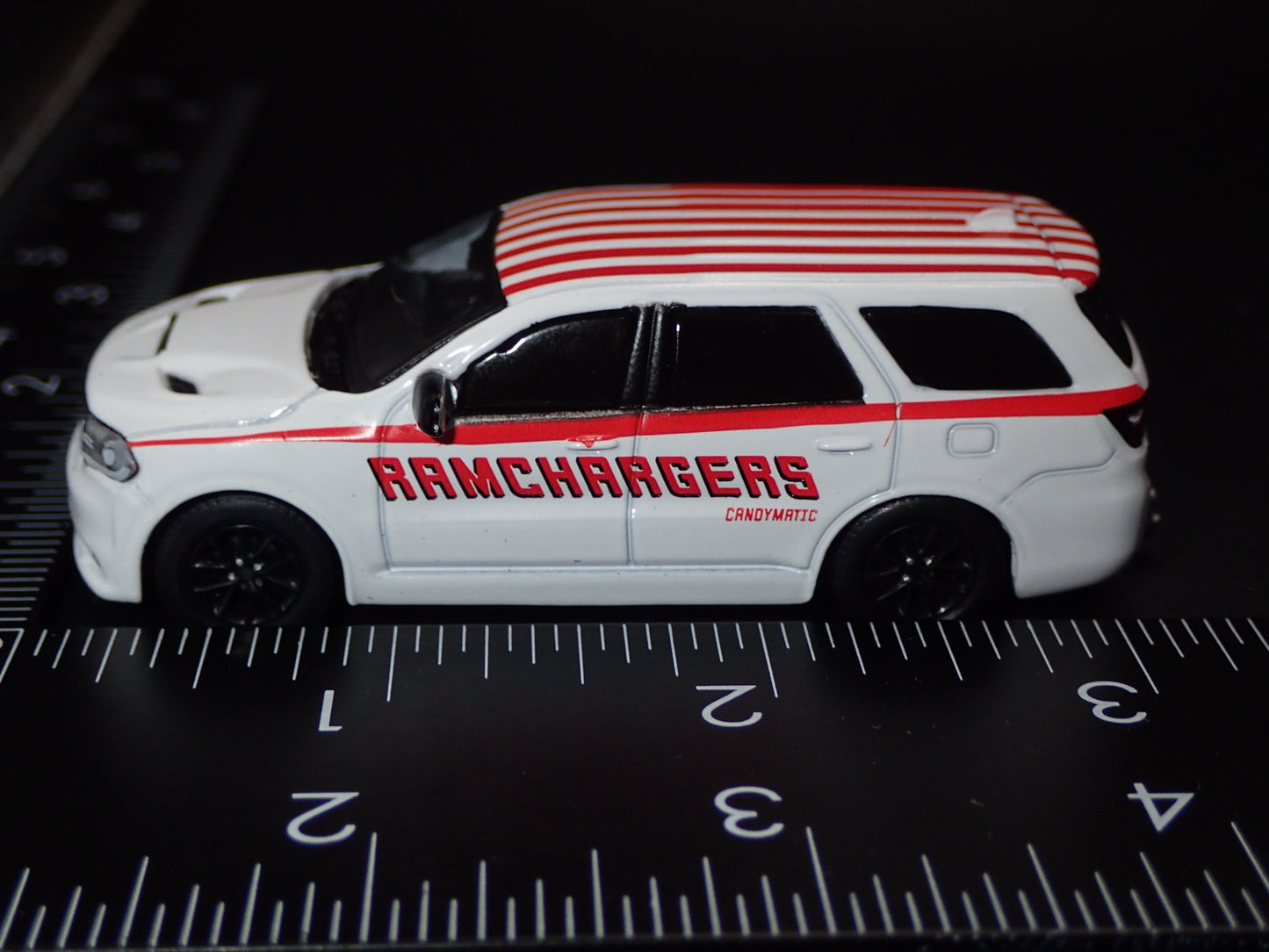 2011-2019 DODGE DURANGO SUV RAMCHARGERS w HITCH 1:64 SCALE DIECAST MODEL CAR