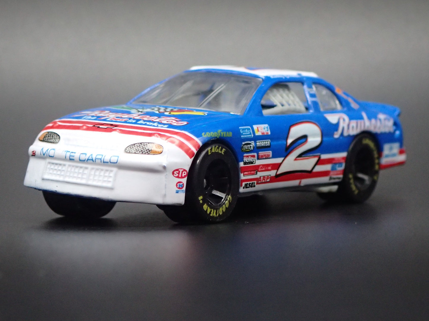 1997 97 CHEVY MONTE CARLO 2 RICKY CRAVEN RAYBESTOS NASCAR 1:64 SCALE DIECAST CAR