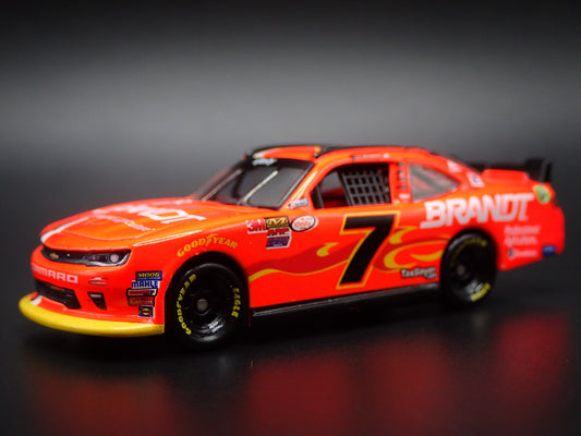 2016 CHEVY CAMARO #7 JUSTIN ALLGAIER BRANDT NASCAR 1:64 SCALE DIECAST MODEL CAR