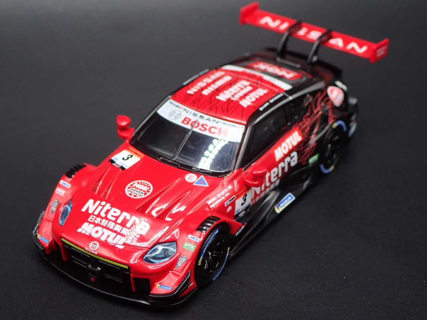 2023-2025 NISSAN Z GT500 #3 NITERRA MOTUL NDDP RED 1:64 SCALE DIECAST MODEL CAR