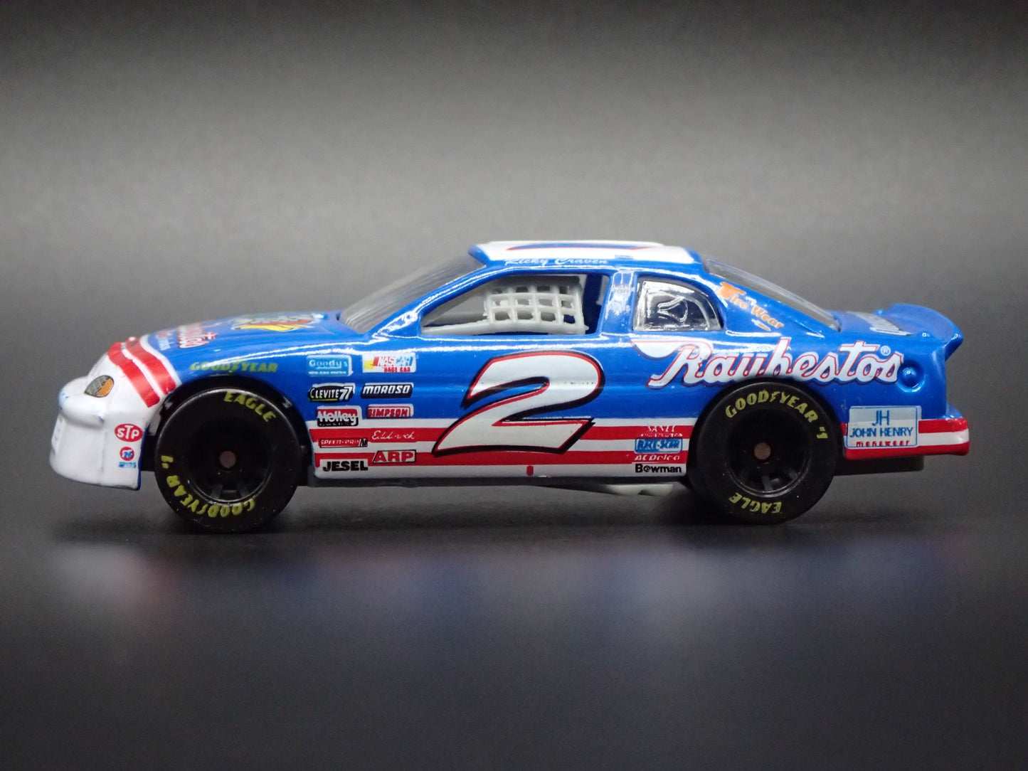 1997 97 CHEVY MONTE CARLO 2 RICKY CRAVEN RAYBESTOS NASCAR 1:64 SCALE DIECAST CAR