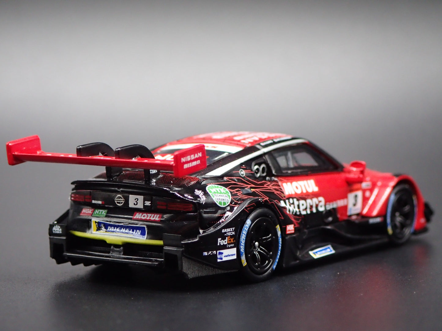 2023-2025 NISSAN Z GT500 #3 NITERRA MOTUL NDDP RED 1:64 SCALE DIECAST MODEL CAR