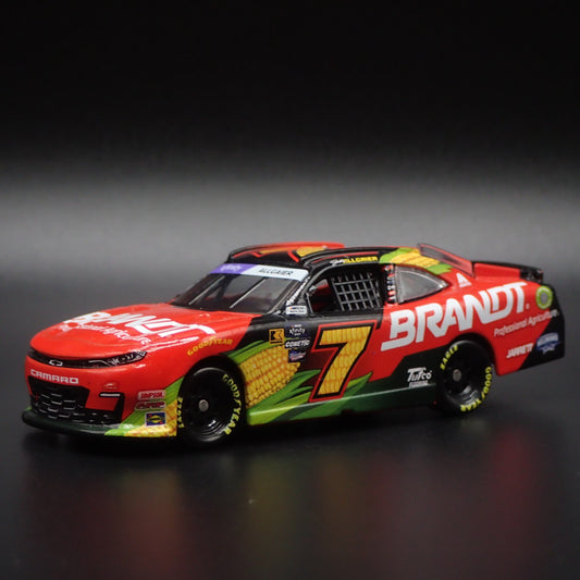 2024 CHEVY CAMARO #7 JUSTIN ALLGAIER BRANDT NASCAR 1:64 SCALE DIECAST MODEL CAR