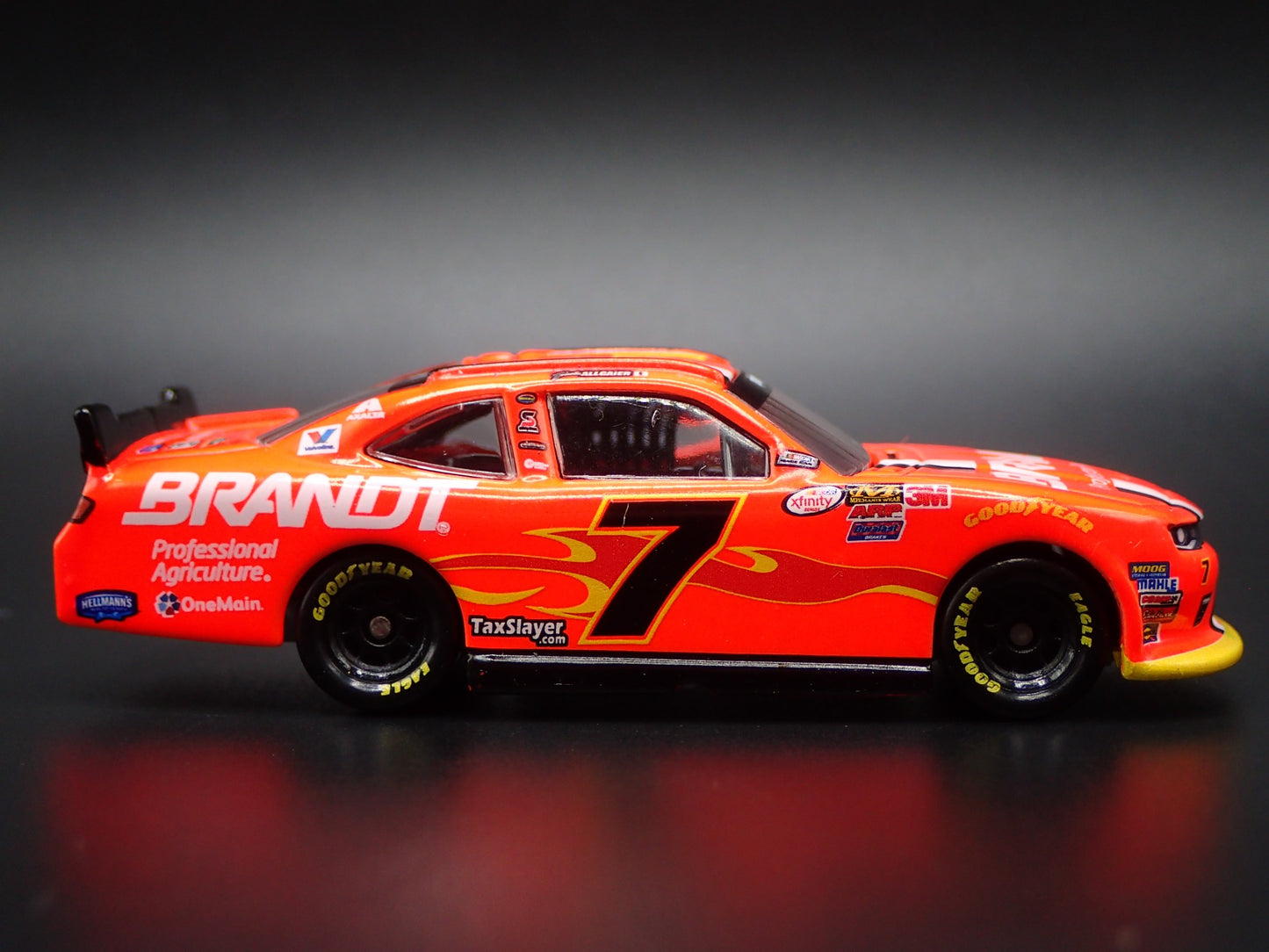 2016 CHEVY CAMARO #7 JUSTIN ALLGAIER BRANDT NASCAR 1:64 SCALE DIECAST MODEL CAR