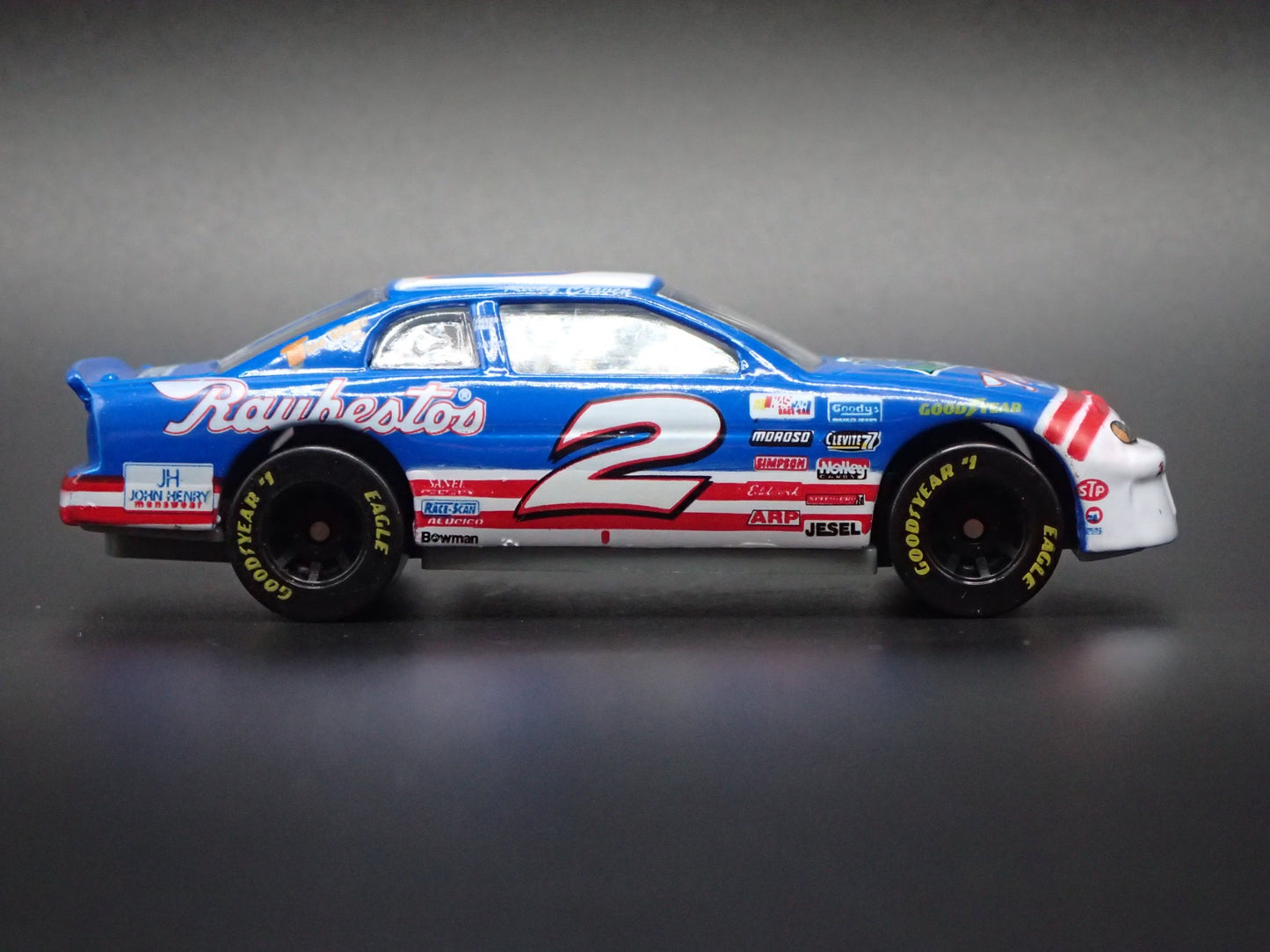 1997 97 CHEVY MONTE CARLO 2 RICKY CRAVEN RAYBESTOS NASCAR 1:64 SCALE DIECAST CAR
