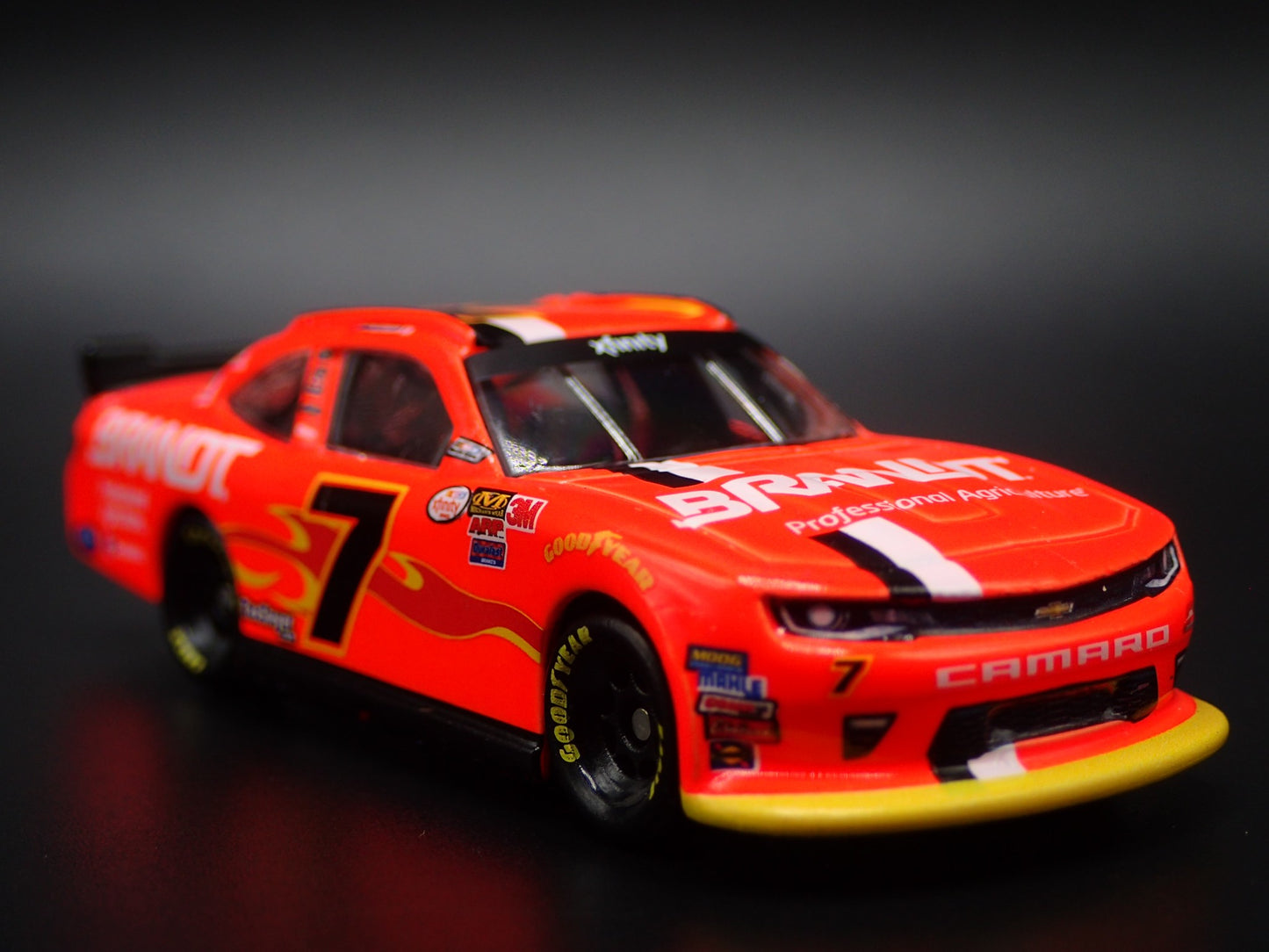 2016 CHEVY CAMARO #7 JUSTIN ALLGAIER BRANDT NASCAR 1:64 SCALE DIECAST MODEL CAR