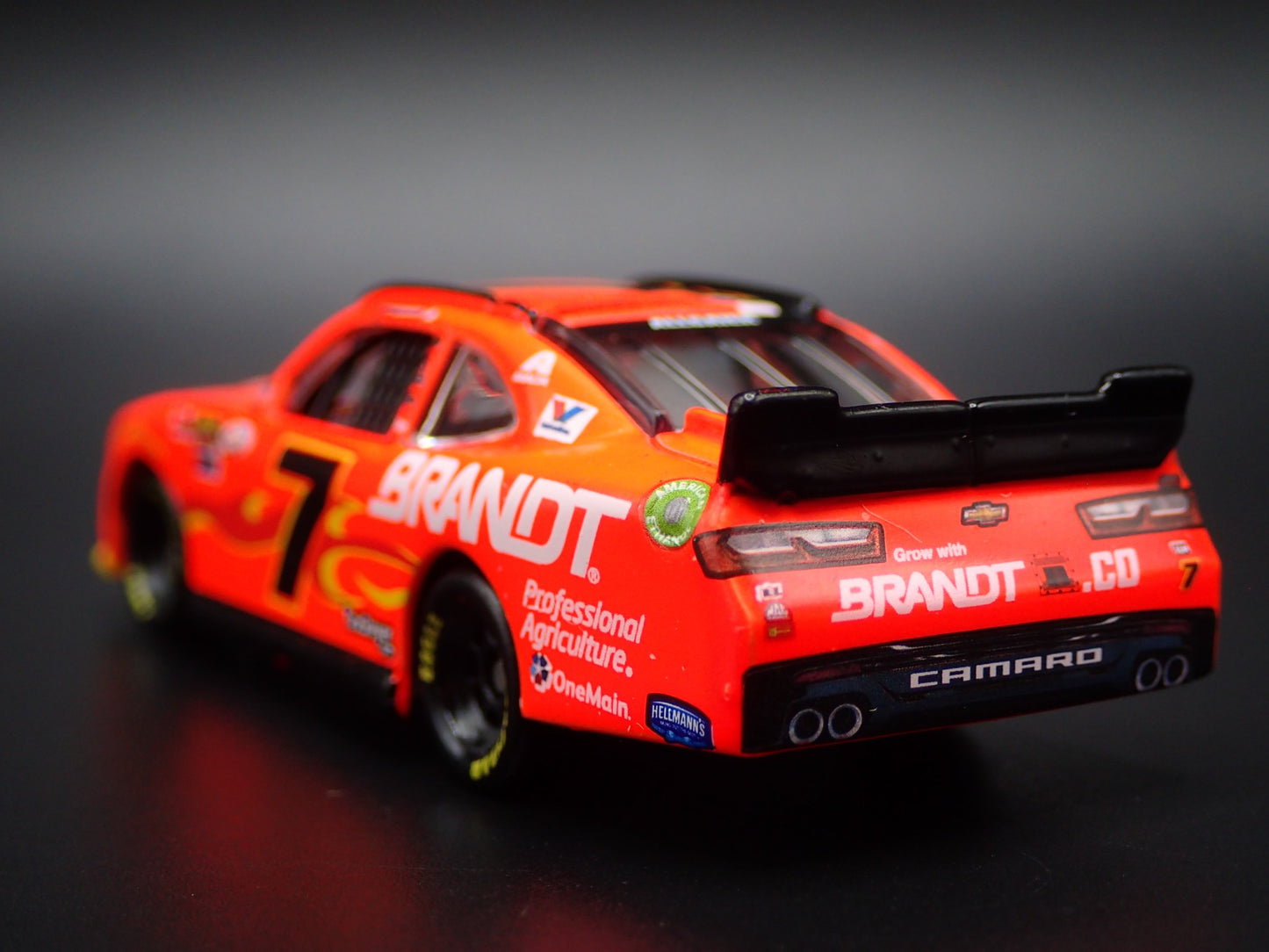 2016 CHEVY CAMARO #7 JUSTIN ALLGAIER BRANDT NASCAR 1:64 SCALE DIECAST MODEL CAR