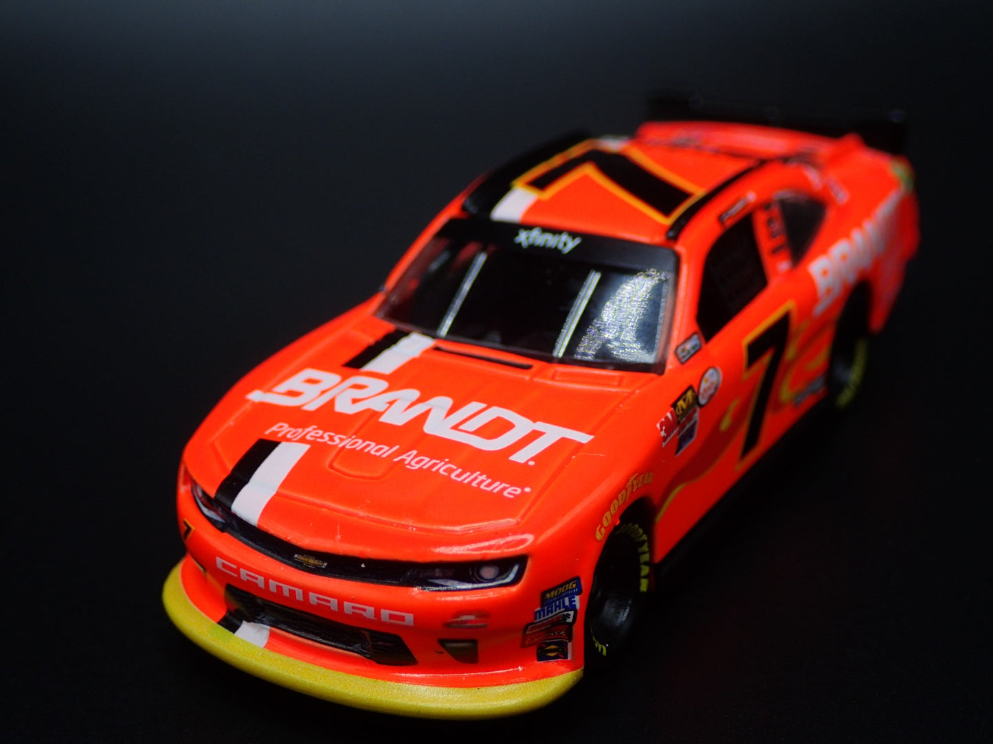 2016 CHEVY CAMARO #7 JUSTIN ALLGAIER BRANDT NASCAR 1:64 SCALE DIECAST MODEL CAR
