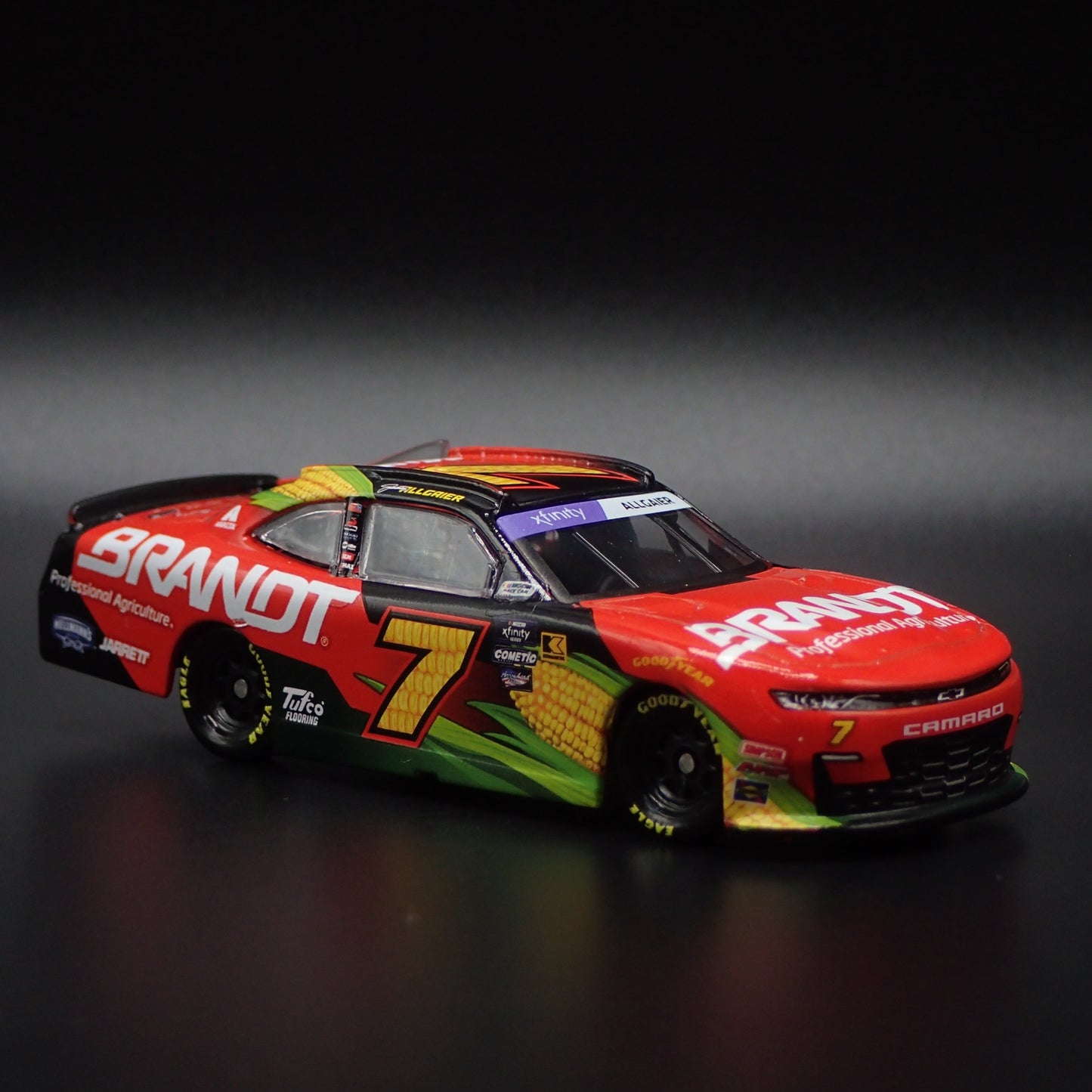 2024 CHEVY CAMARO #7 JUSTIN ALLGAIER BRANDT NASCAR 1:64 SCALE DIECAST MODEL CAR