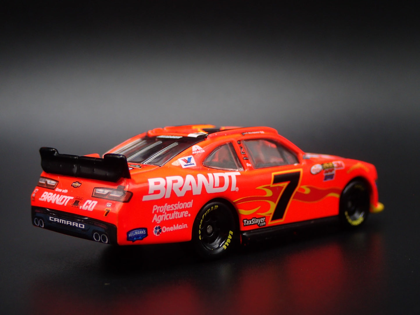2016 CHEVY CAMARO #7 JUSTIN ALLGAIER BRANDT NASCAR 1:64 SCALE DIECAST MODEL CAR