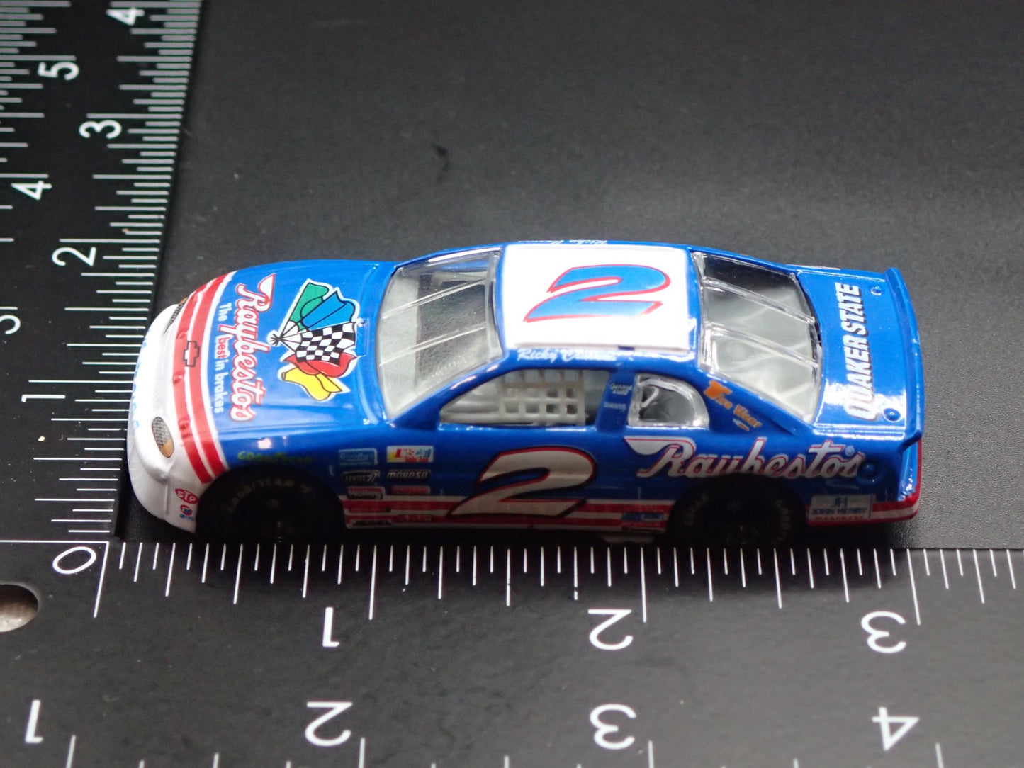 1997 97 CHEVY MONTE CARLO 2 RICKY CRAVEN RAYBESTOS NASCAR 1:64 SCALE DIECAST CAR