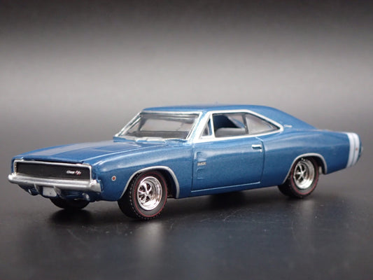 1968 68 DODGE CHARGER RT HEMI 1:64 SCALE COLLECTIBLE DIORAMA DIECAST MODEL CAR