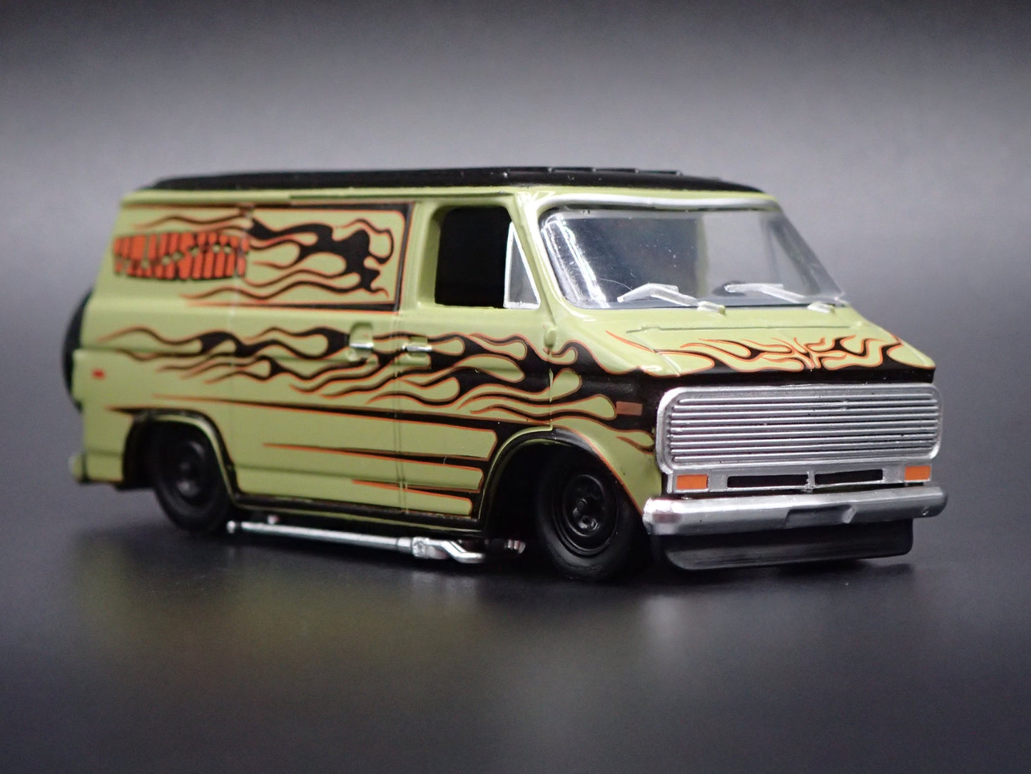 1971 71 CHEVY CHEVROLET VAN GREEN 1:64 SCALE COLLECTIBLE DIECAST MODEL CAR
