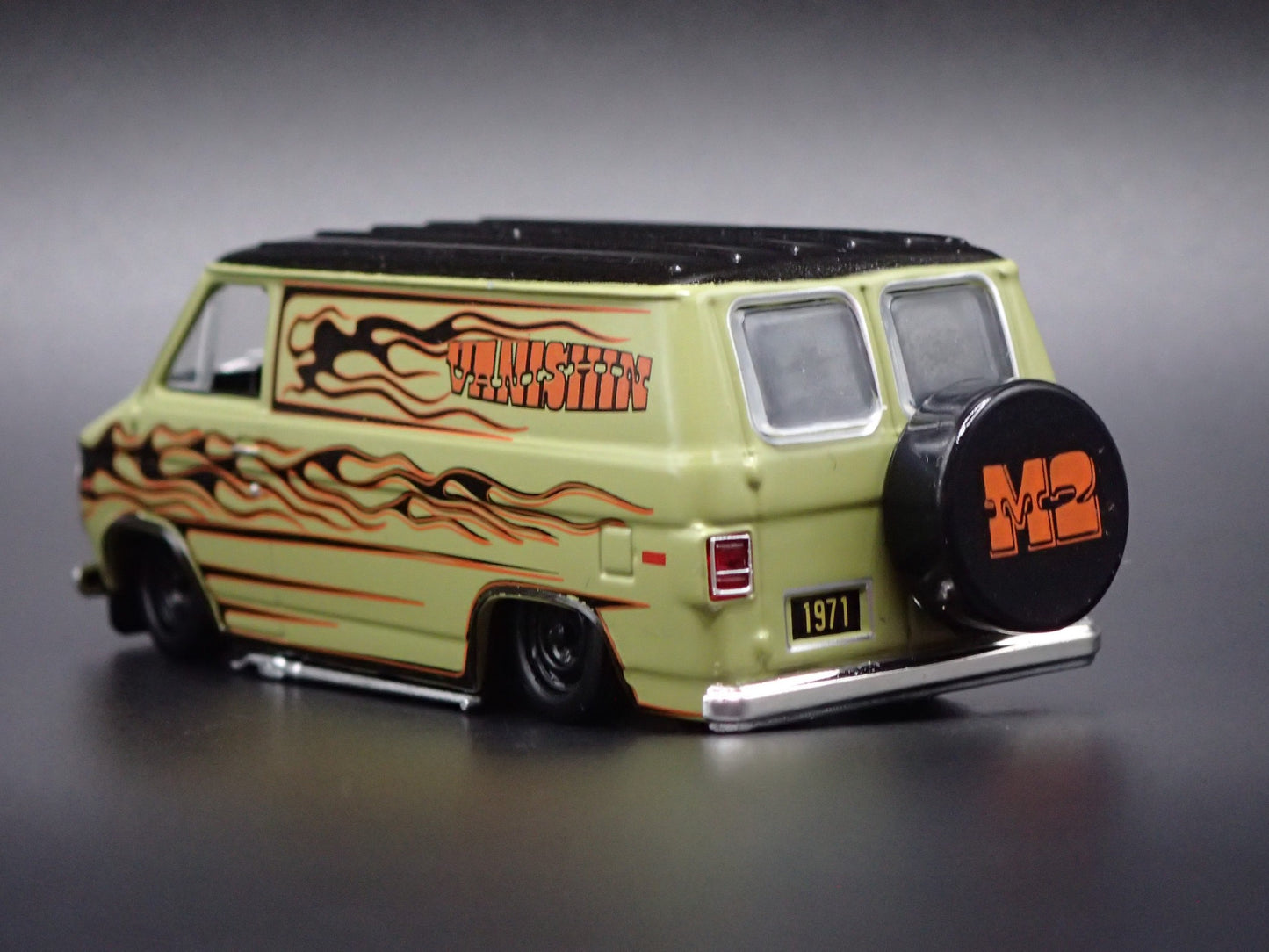 1971 71 CHEVY CHEVROLET VAN GREEN 1:64 SCALE COLLECTIBLE DIECAST MODEL CAR