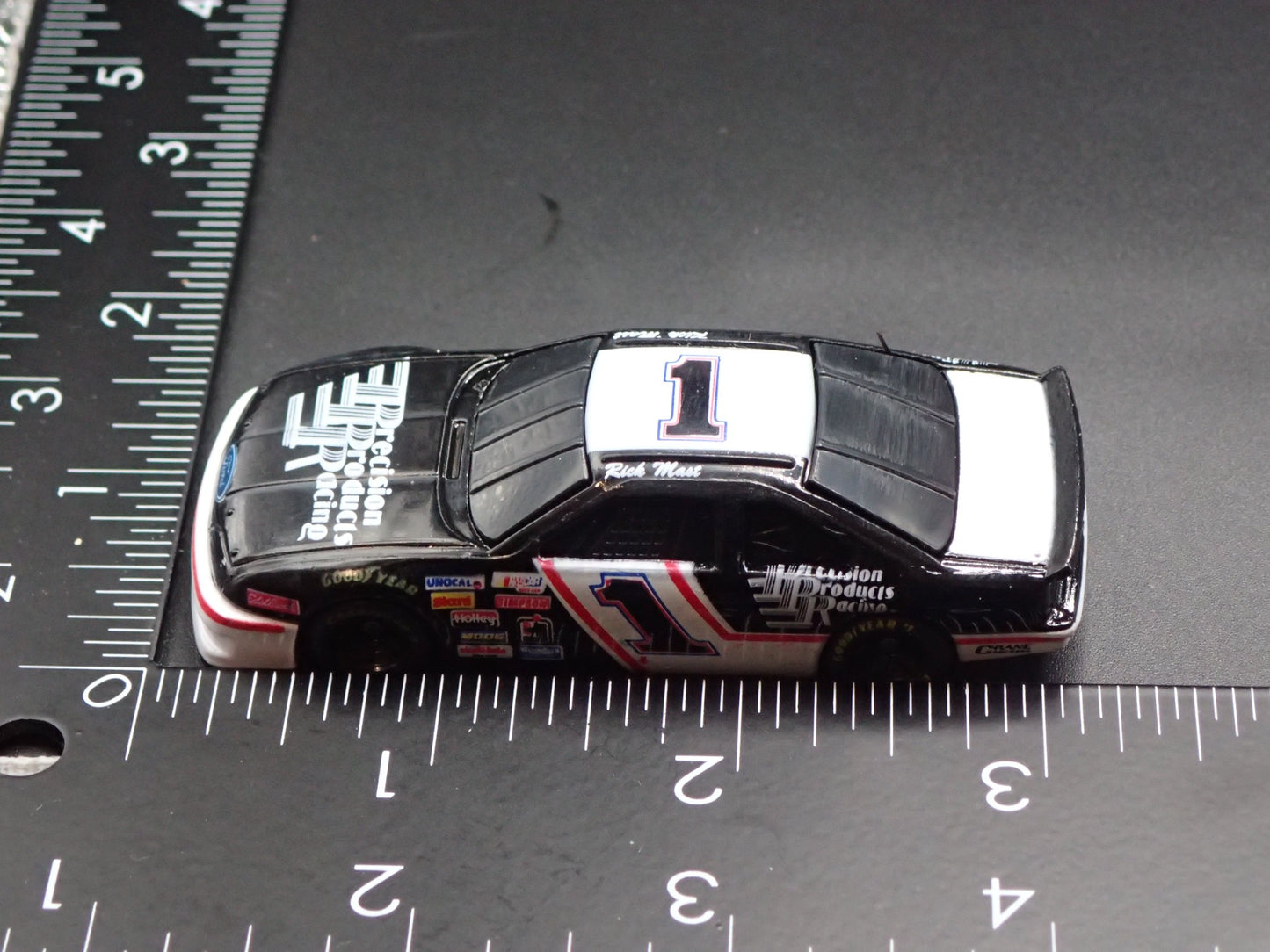 1994 94 FORD THUNDERBIRD 1 RICK MAST PPR RACING NASCAR 1:64 DIECAST MODEL CAR