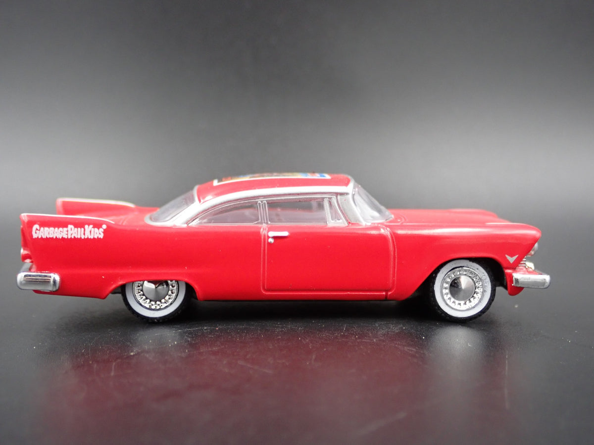 1957 57 PLYMOUTH BELVEDERE GPK 1/64 SCALE COLLECTIBLE DIORAMA DIECAST MODEL CAR-Burning Rubber Toy Company