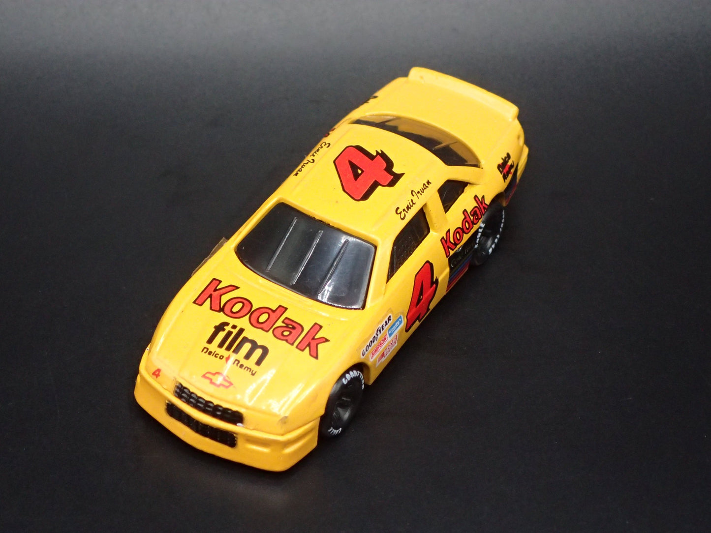 1991 91 CHEVY LUMINA #4 ERNIE IRVAN KODAK NASCAR 1:64 SCALE DIECAST MODEL CAR