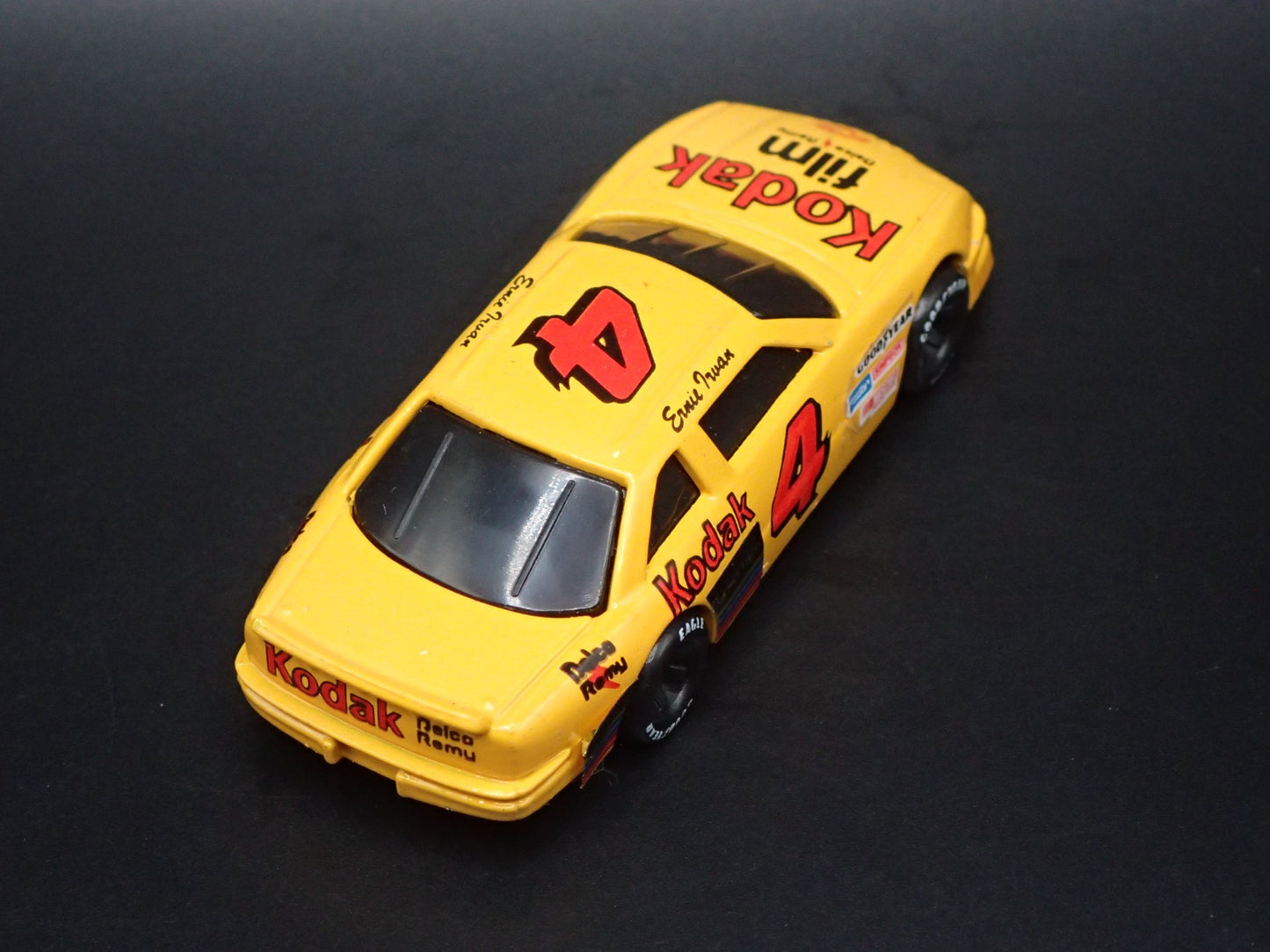 1991 91 CHEVY LUMINA #4 ERNIE IRVAN KODAK NASCAR 1:64 SCALE DIECAST MODEL CAR